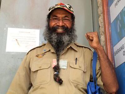 Potret Filep Karma, Pejuang Papua yang Ditemukan Meninggal di Pantai Jayapura