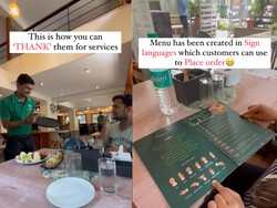 Punya Konsep Unik dan Mulia, Restoran Ini Pekerjakan Pegawai Tuli dan Bisu