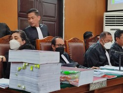 Jaksa Bawa Tumpukan Berkas ke Sidang Sambo dan Putri, Ini Penampakannya