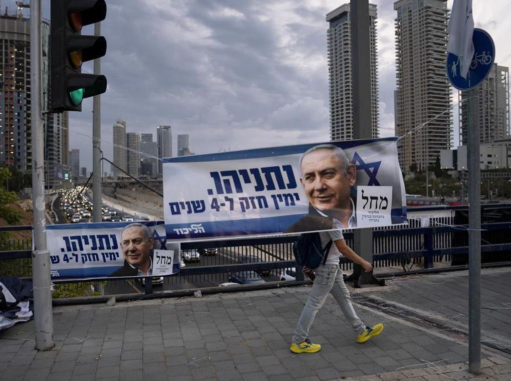 Israel Gelar Pemilu, Netanyahu Ingin Kembali Berkuasa