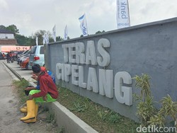 Sudah Cantik, Teras Cipelang Herang Sukabumi Malah Rusak Lagi