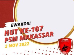 Link Twibbon Ulang Tahun PSM Makassar ke-107 dan Cara Pasangnya