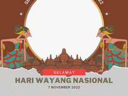 10 Twibbon Hari Wayang Nasional 2022: Link dan Cara Pakai