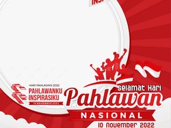 40 Twibbon Hari Pahlawan 2022: Link Download dan Cara Pakai