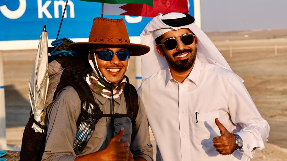 Foto: Instagram Abdullah Al Sulmi/The National