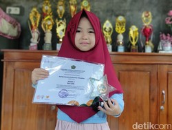 Membanggakan! Siswa TK di Pacitan Juara 2 Dai Cilik Nasional