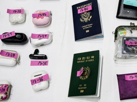 Barang peninggalan korban tragedi Itaewon