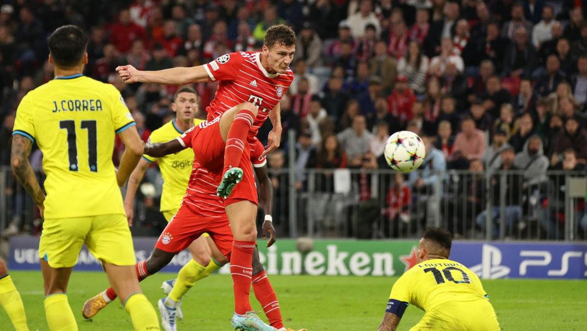 Bayern Munich ungguli Inter Milan 1-0 di babak pertama (Getty Images/Adam Pretty)