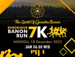 Ikuti Borobudur Banon Run 7K, Berikut Jadwal dan Biaya Pendaftarannya
