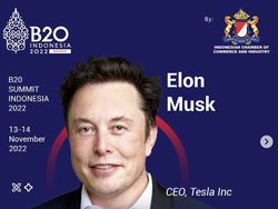 Elon Musk Masuk Daftar Tamu Super Duper Penting di KTT G20 Bali