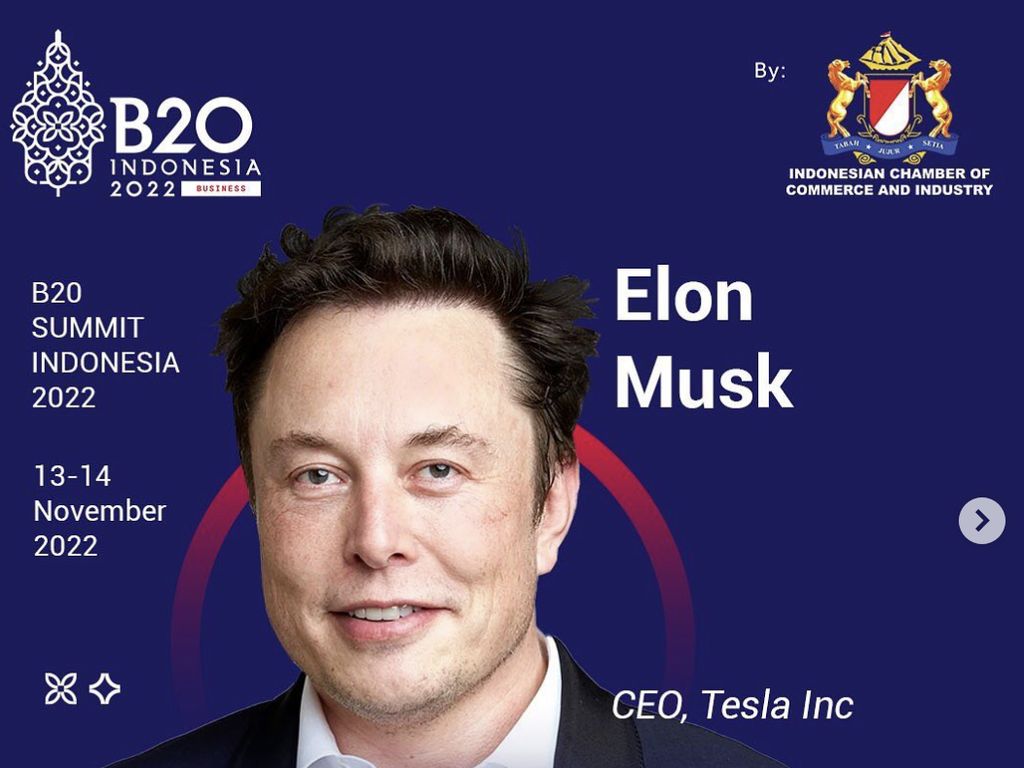 Elon Musk Bakal Ngomong Apa di B20 Summit Bali? Nih Bocorannya Elon Musk Bakal Ngomong Apa di B20 Summit Bali? Nih Bocorannya
