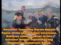 Polisi Bantah Foto Viral Filep Karma Tewas karena Pembunuhan Berencana: Hoax!