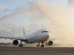 Jamaah... Biaya Penerbangan Haji Garuda Indonesia Turun Rp 1,2 Juta