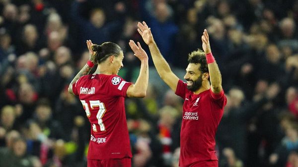 Gol Salah dan Nunez Bawa Liverpool Menang Atas Napoli