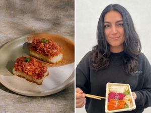 Keren! Wanita Ini Bikin Seafood Plant-Based untuk Isian Sushi Keren! Wanita Ini Bikin Seafood Plant-Based untuk Isian Sushi