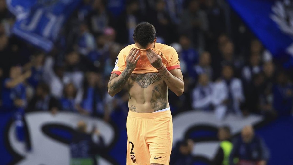 Atletico Madrid di titik nadir. (Foto: AP/Luis Vieira)