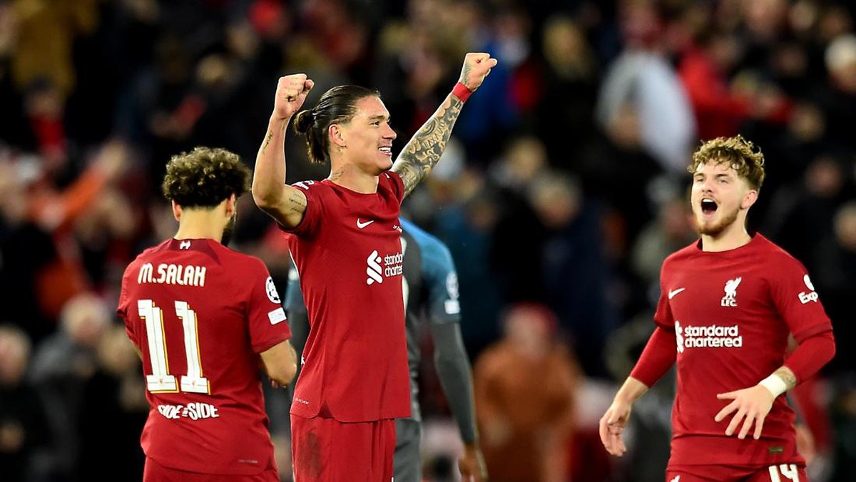 Liverpool menang 2-0 atas Napoli. (Foto: Liverpool FC via Getty Images/Andrew Powell)