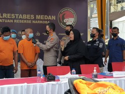 Pengedar Sabu 27 Kg Jaringan Internasional Ditangkap di Tebing Tinggi