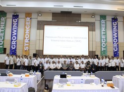 Brantas Abipraya Gelar Pelatihan & Sertifikasi Kompetensi Kerja