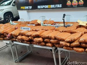 Polisi: 112 Kg Ganja Jaringan Sumatera Akan Diedarkan Saat Tahun Baru di DKI