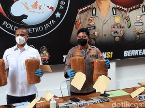 3 Kurir Ganja 112 Kg Jaringan Sumatera Ditangkap, 1 Pelaku di Bawah Umur