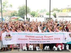 Emak-emak di Majalengka Doa Bersama Dukung Ganjar Maju Capres 2024