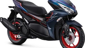 Tampilan Baru Yamaha Aerox 155 Connected