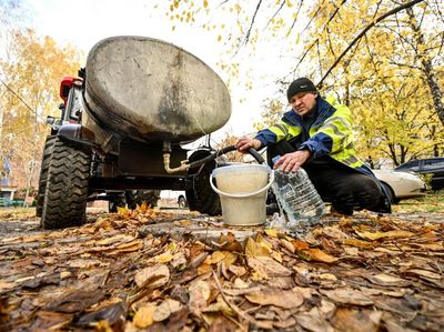 Potret Ukraina Kekurangan Air Bersih Imbas Perang dengan Rusia