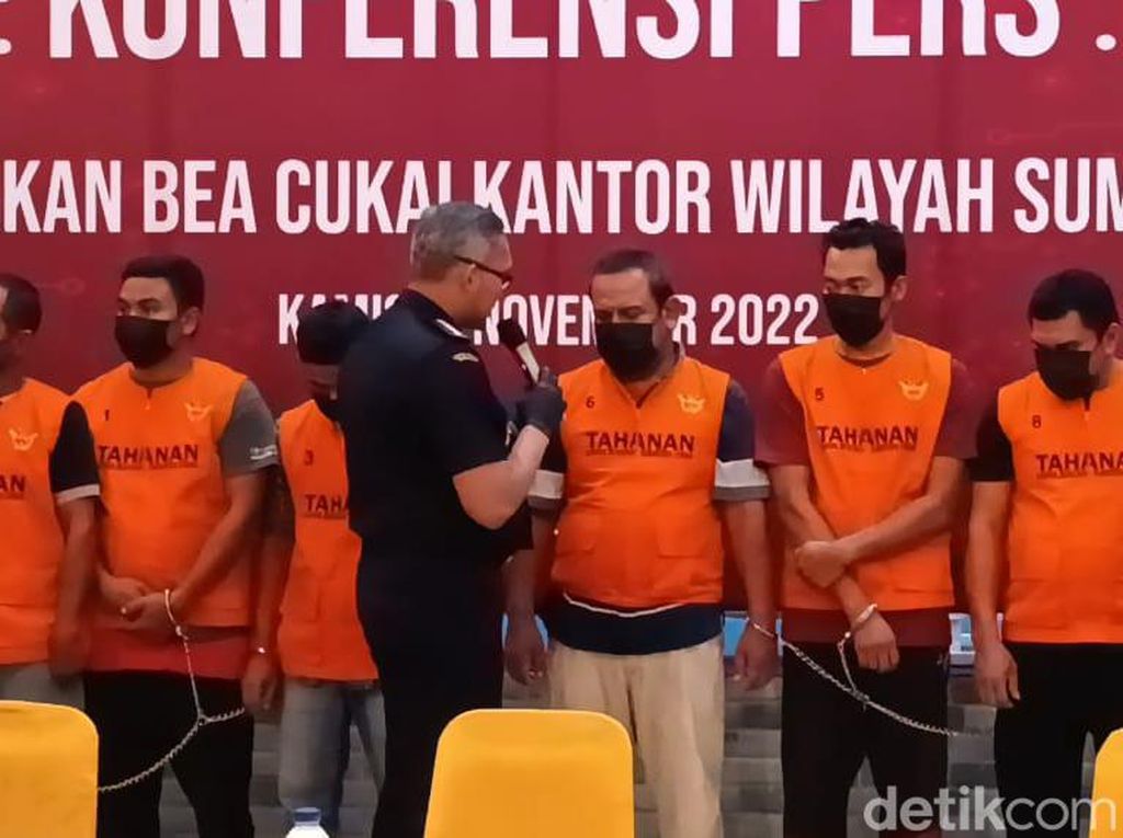Seludupkan Pakaian Bekas Dari Malaysia, 6 Orang Ditangkap di Sergai