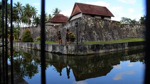 Duh, Benteng Bernaveld Pulau Bacan Sepi Wisatawan