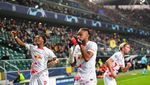 Selebrasi Unik Liga Champions: Rogoh Kaus Kaki lalu... Tiup Balon