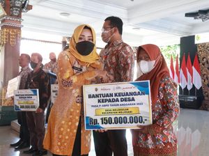 196 Desa di Mojokerto Dapat Bantuan Keuangan Rp 71,58 M