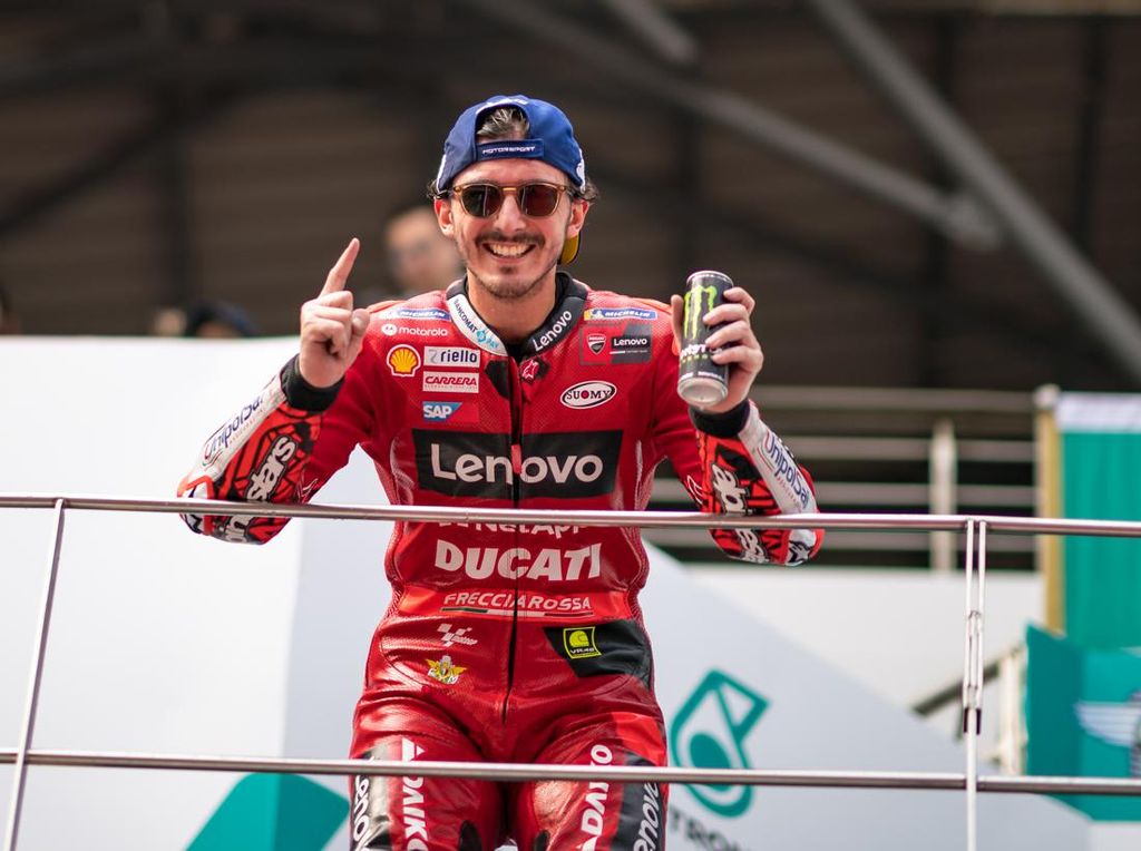 Francesco Bagnaia Juara Dunia Moto GP 2022 di Valencia, Quartararo Runner Up