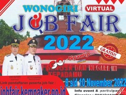 Pemkab Wonogiri Gelar Job Fair Virtual, Ini Jadwal dan Syaratnya