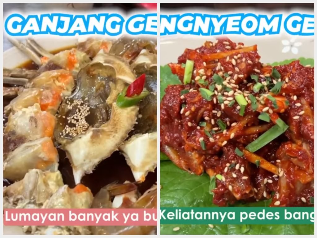 Jerome Polin cicip gurita hidup dan kepiting mentah