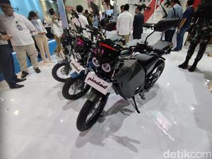 Keren! Begini Wujud Motor Listrik Taktis Ala Off Road