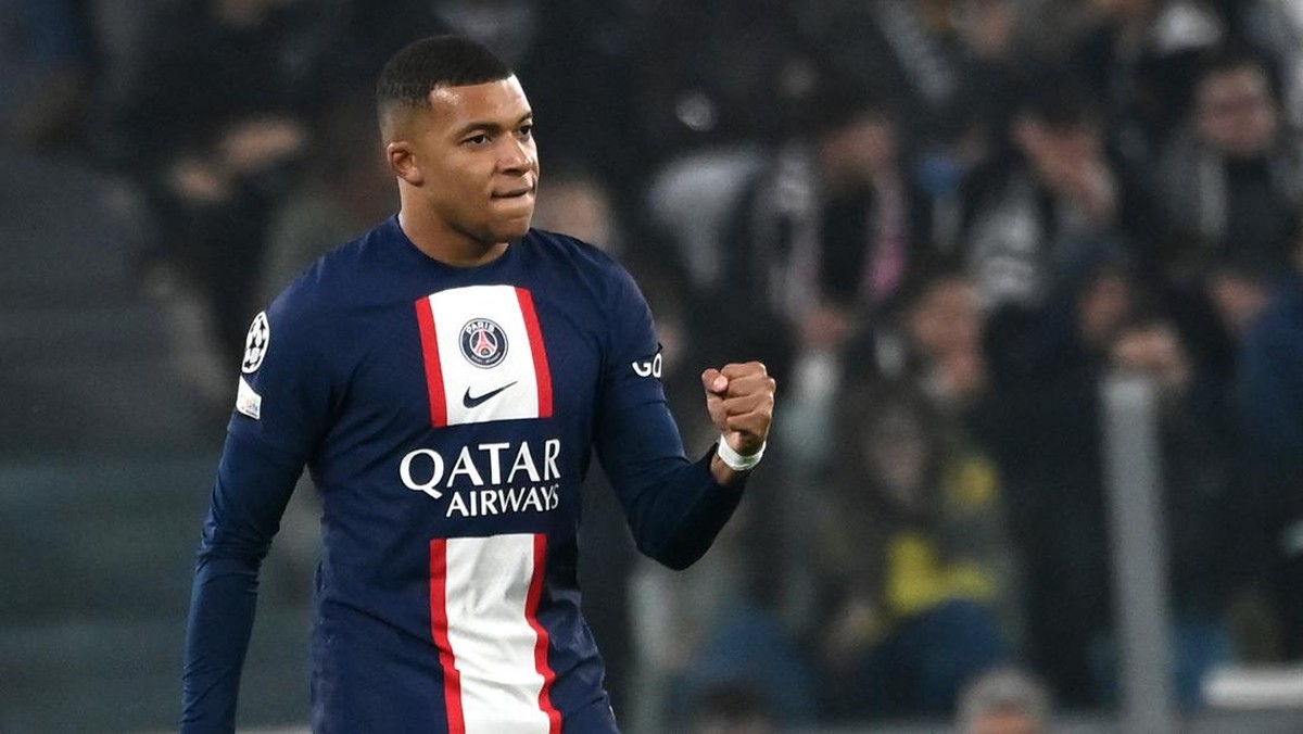 Kylian Mbappe pecahkan rekor Liga Champions. (Foto: AFP via Getty Images/FRANCK FIFE)
