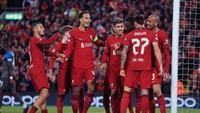 Liverpool terbaru mampu putuskan rekor tidak terkalahkan Napoli selama 17 laga tidak terkalahkan di seluruh kompetisi (Getty Images)