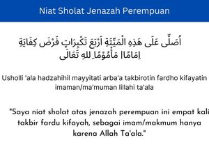 Niat Sholat Jenazah Perempuan Lengkap dengan Tata Caranya Niat Sholat Jenazah Perempuan Lengkap dengan Tata Caranya