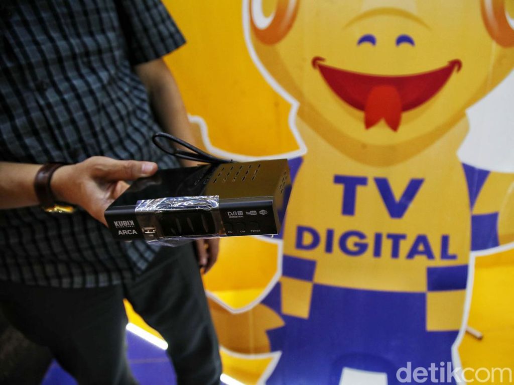 Distribusi Set Top Box TV Digital Gratis Ditargetkan Selesai April 2023