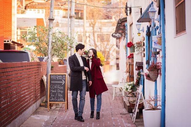 Prewedding di Samcheong-dong Street /Foto: instagram.com/onethreeonefour Foto: instagram.com/onethreeonefour