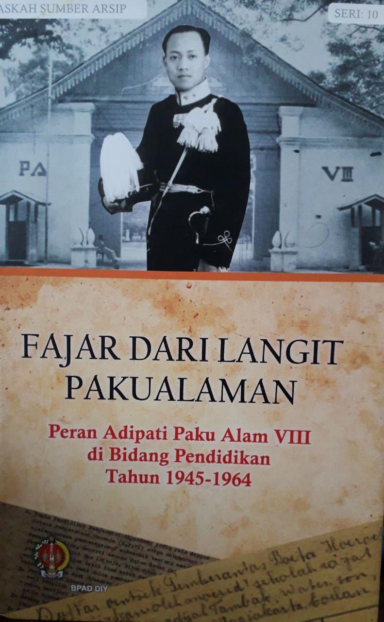 Profil KGPAA Paku Alam VIII dari DIY, Pahlawan Nasional 2022