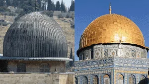 Sering Tertukar, Ini Beda Warna Kubah Masjid Al-Aqsa dan Dome of the Rock