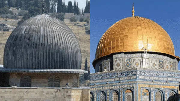 Sering Tertukar, Ini Beda Warna Kubah Masjid Al-Aqsa dan Dome of the Rock