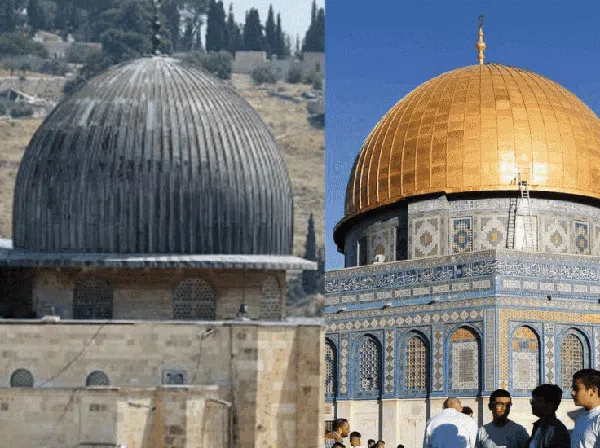 Sering Tertukar, Ini Beda Warna Kubah Masjid Al-Aqsa dan Dome of the Rock