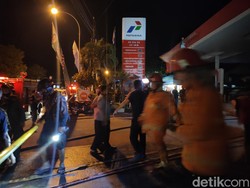SPBU di Wates Kulon Progo Terbakar, Diduga Akibat Korsleting