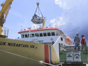 Pergerakan Penumpang dan Barang Lewat Kapal Perintis Meningkat