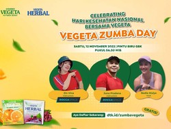 Sambut Hari Kesehatan Nasional, Vegeta Ajak Zumba Bareng di Senayan!