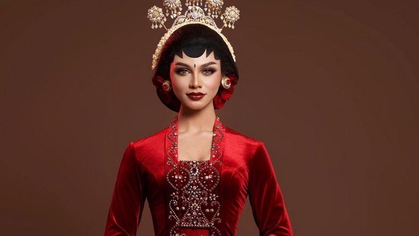 7 Inspirasi Kebaya Merah dari Artis Indonesia, Nikita Willy Hingga Ashanty
