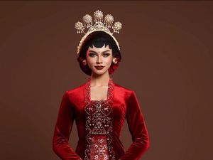 7 Inspirasi Kebaya Merah dari Artis Indonesia, Nikita Willy Hingga Ashanty